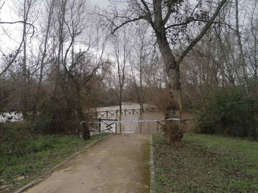 Cerrado acceso Ribera del Río Henares