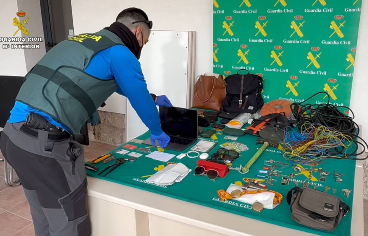 Guardia Civil Mercancía Robo Brihuega