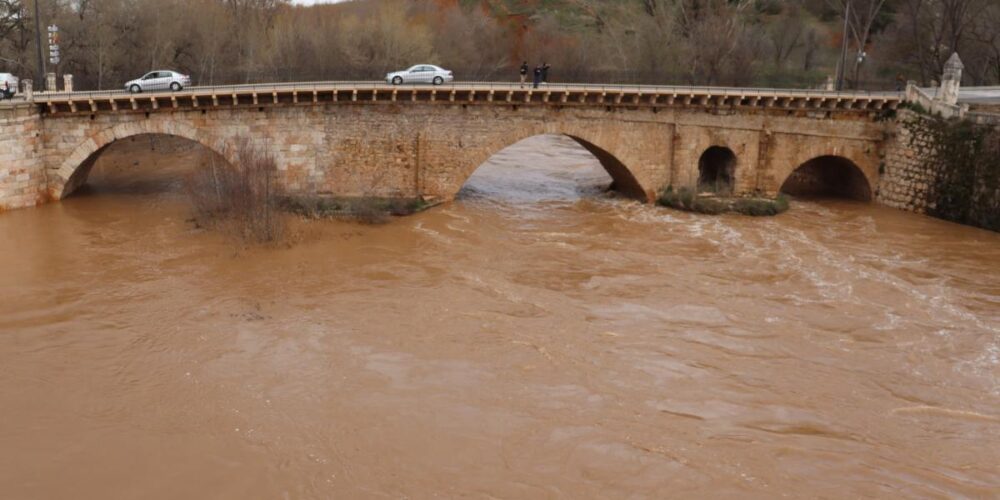 Río Henares en Guadalajara 11 marzo