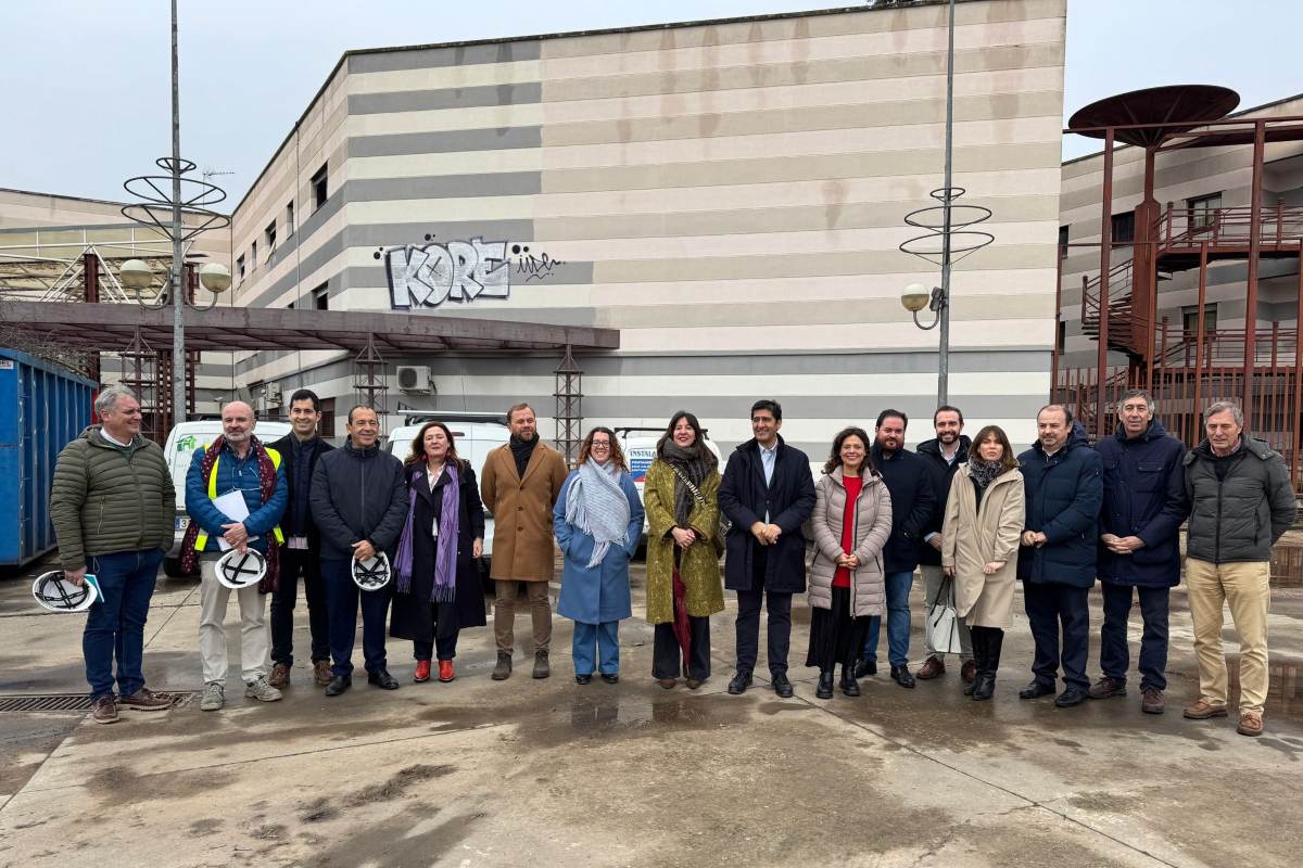 Visita a las obras de la residencia universitaria 'Francisco Nieva' de Ciudad Real