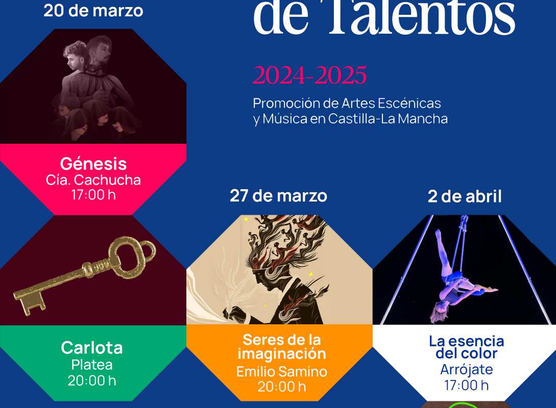 Cuatro de las cinco representaciones del Laboratorio de Talentos.