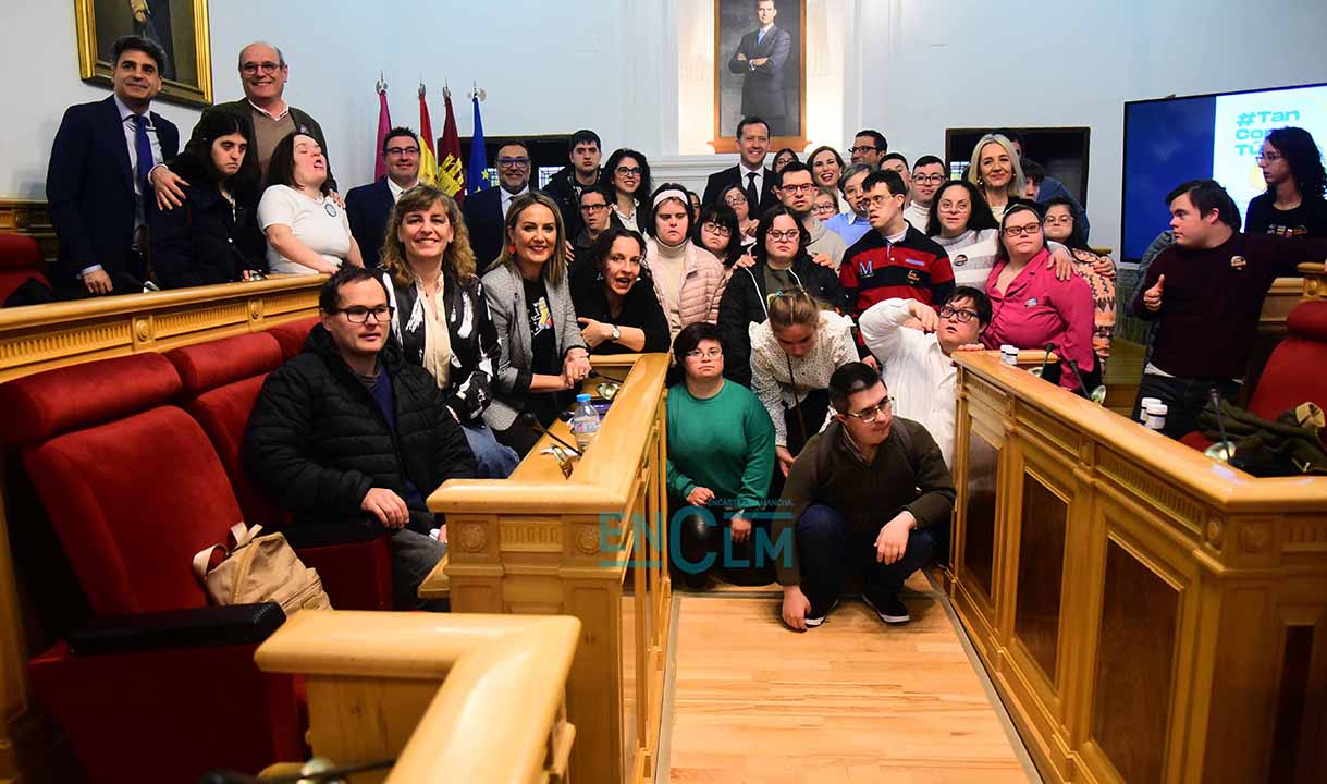 Celebración del Día del Síndrome de Down en el Ayuntamiento de Toledo, Foto: Rebeca Arango