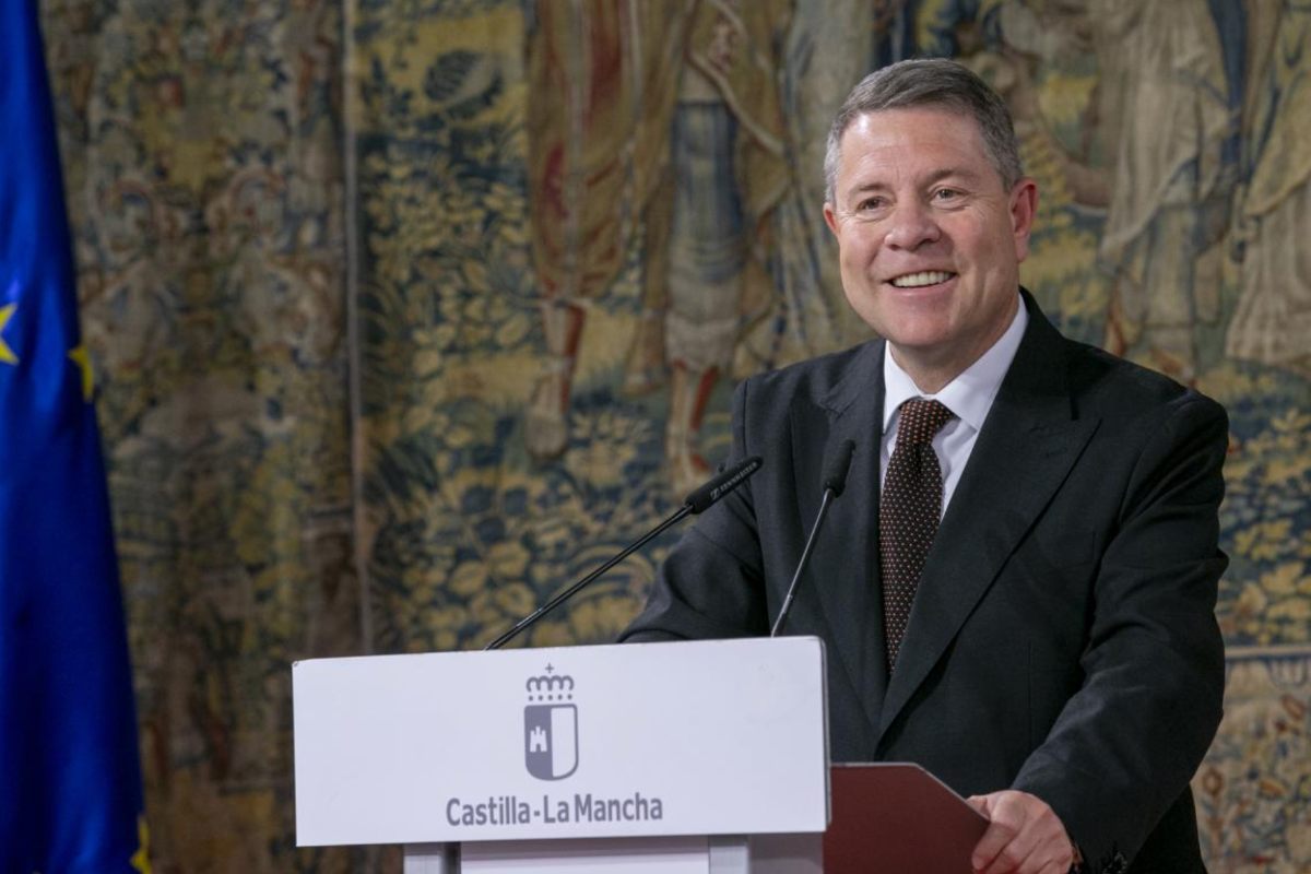 El presidente de Castilla-La Mancha, Emiliano García-Page. Foto: Junta