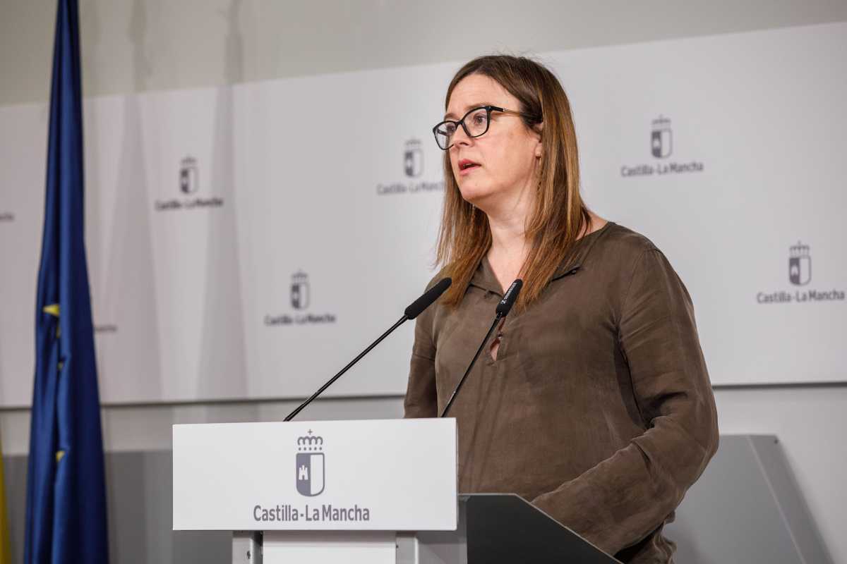 La consejera portavoz del Gobierno de Castilla-La Mancha, Esther Padilla.