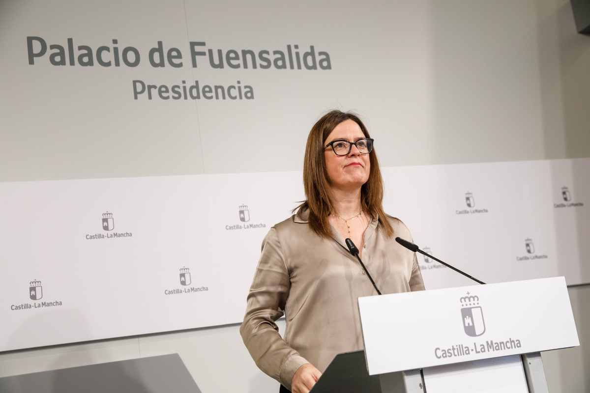 La consejera portavoz del Gobierno de Castilla-La Mancha, Esther Padilla.