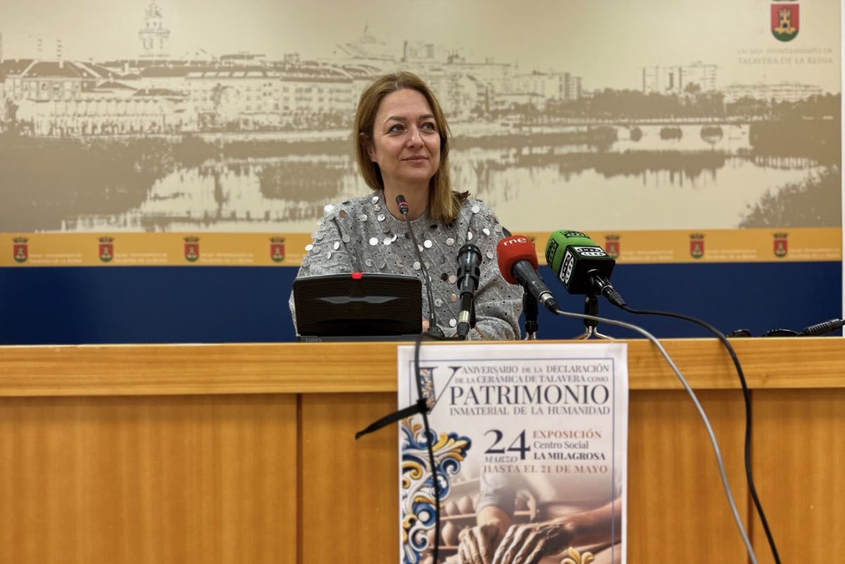 La concejala de Artesanía en el Ayuntamiento de Talavera de la Reina, Gelen Delgado. Foto: Ayuntamiento de Talavera