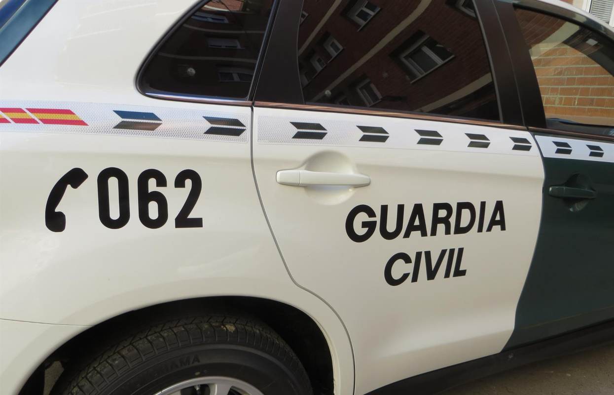 Vehículo de la Guardia Civil.