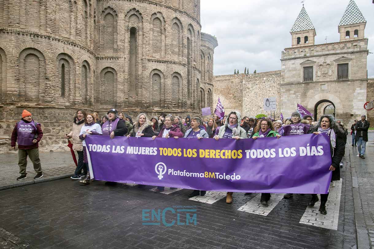 Manifestación del 8M en Toledo. Foto: Rebeca Arango.