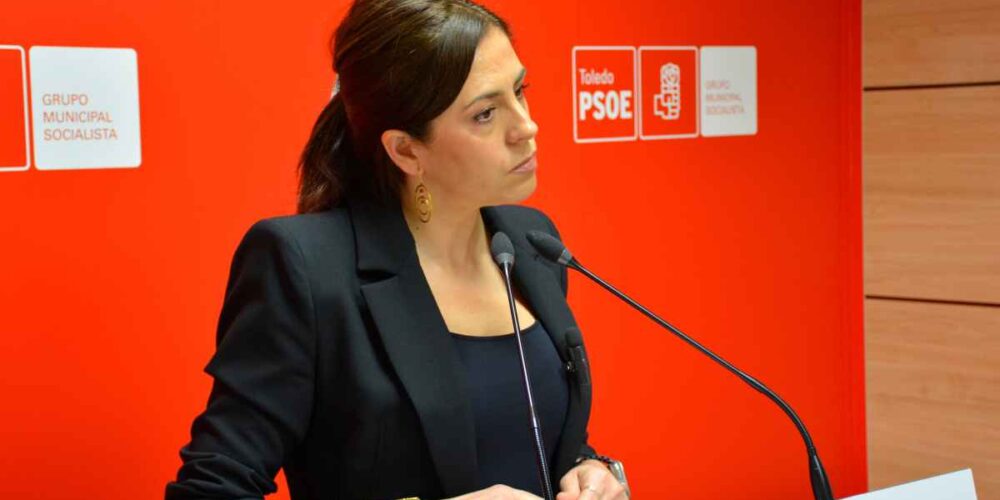 La portavoz del PSOE en el Ayuntamiento de Toledo, Noelia de la Cruz Chozas.