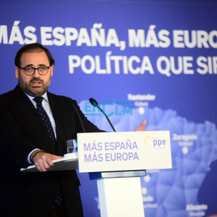 Paco Núñez, presidente del PP de castilla-La Mancha. Foto: Rebeca Arango.