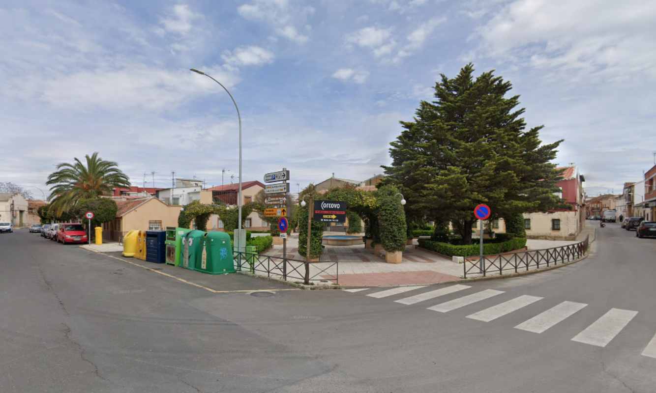 Plaza de los Mártires, en Valdepeñas.