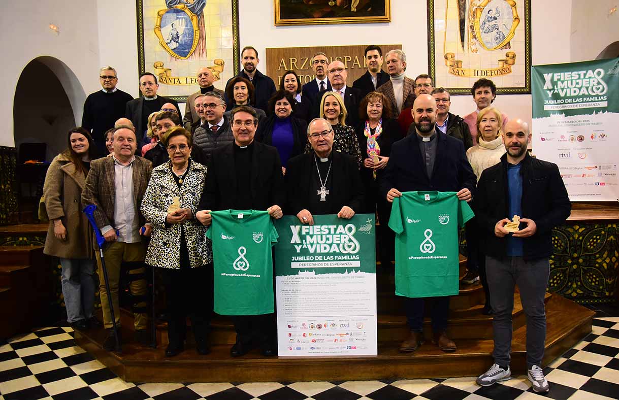 Presentación de la celebración de la X Fiesta por la Mujer y la Vida, a beneficio de Proyecto Mater