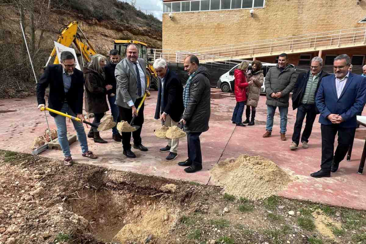 Puesta primera piedra escuela infantil Brihuega