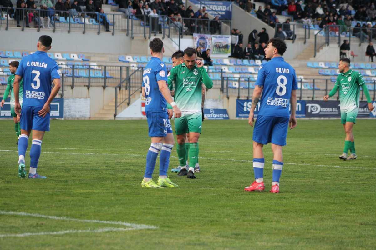 Imagen del encuentro entre el Calvo Sotelo Puertollano y el CD Toledo.