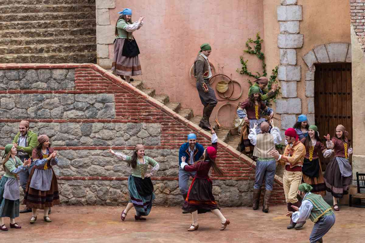 Puy du Fou presentó 'El tambor de la libertad'. Foto: EFE/Ángeles Visdómine.