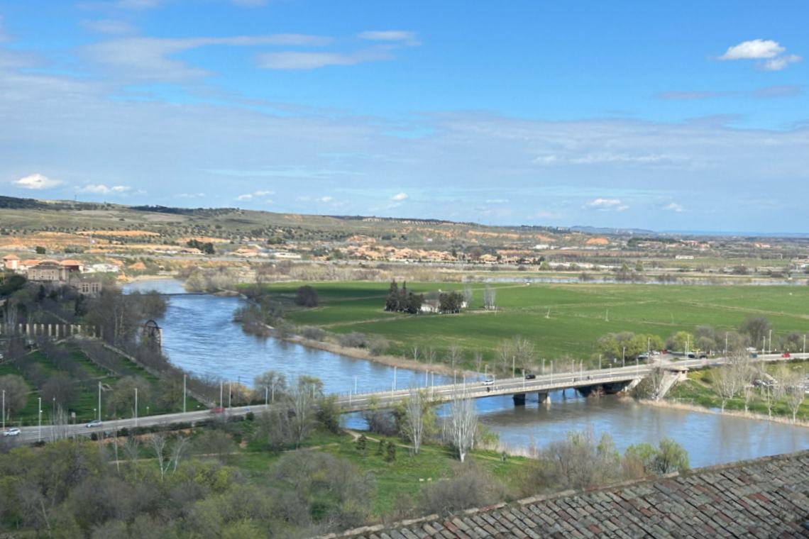 Río Tajo a su paso por Toledo. Foto: ENCLM/Sara Acero