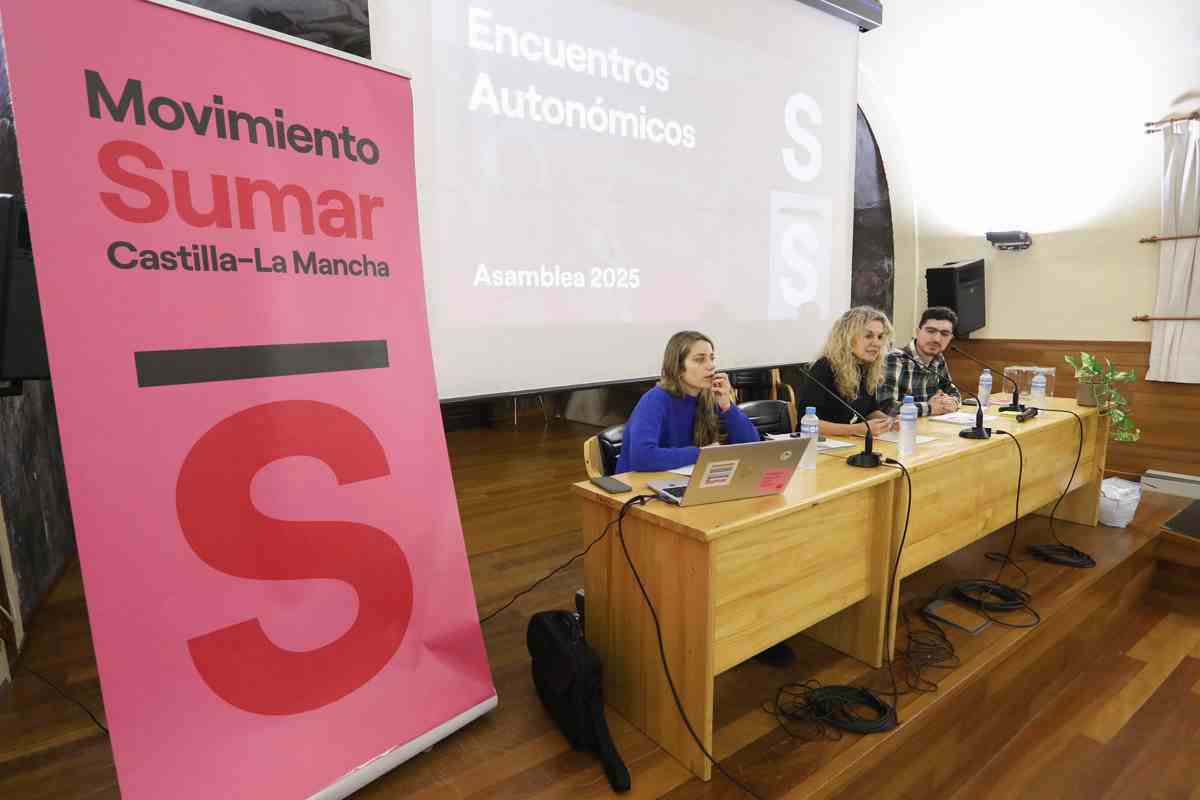 Encuentro regional del Movimiento Sumar Castilla-La Mancha. EFE/Ángeles Visdómine.